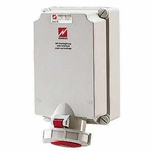 Mennekes 7019 wall socket 63A 5-pin 6h 400V IP67