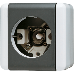 Jung 837-10W light signal (without cover), E10 thread, WG 800, grey