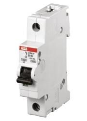 ABB Stotz-Kontakt S201P-C10, circuit breaker C-Char., 25 kA, 10 A, 1P, 2CDS281001R0104