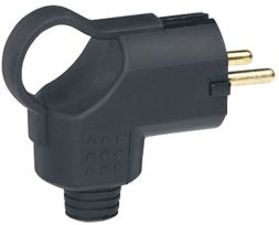 Legrand 050252 rubber plug with TRIGGER HANDLE, (black)