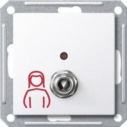 MERTEN MEG4846-0325 System socket active white glossy