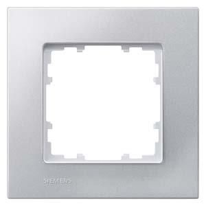 Siemens 5TG1111-1 frame 1-gang aluminum metallic 90x90