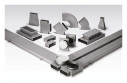 Helios 2919 FK-BV 150/90 150x90 flat duct bend