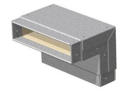 Wichmann IFAE400120v Instafix BKI 90° 50x400x120mm galvanized outside corner