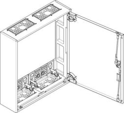 ABN 72PLE 2x3 row empty housing ESPRO flat distributor AP T: 160mm (ML23)