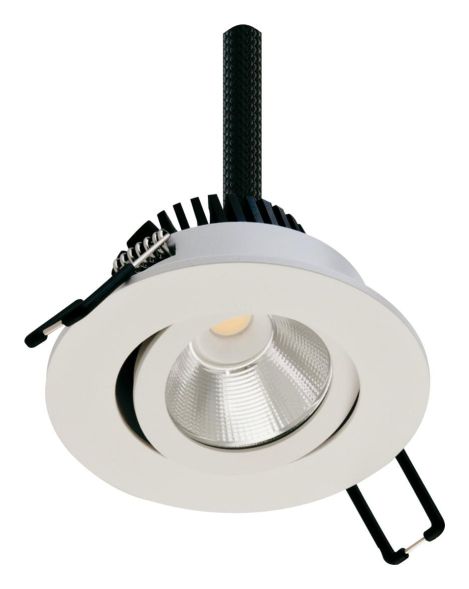 EVN PCH20060102 PR black white 3000K 6W 230V LED recessed ceiling spotlight
