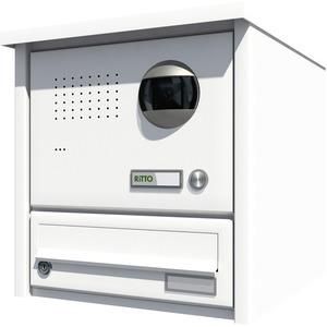 Ritto RGE1349170 letterbox surface-mounted horizontal video, Pur, white