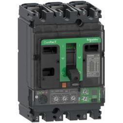 Schneider Electric C10H34V040 ComPacT NSX100H with Micrologic 4.2 40A 3 molded case circuit breaker
