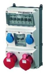 Mennekes 930014 socket combination