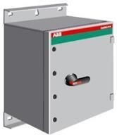 ABB Stotz-Kontakt OT630KAUC3TZ, safety switch 3-pole 315 kW 400V with black handle, 1SCA022340R2550