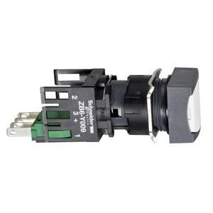 Schneider Electric XB6CA11B white push button