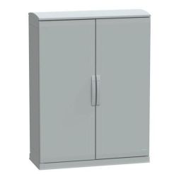 Schneider Electric NSYPLAZT12104G 7035 POLY-WS 1250X1000X420 2 DOORS standing cabinet