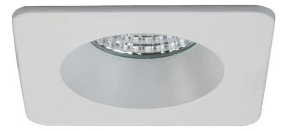 Brumberg 39267083 230VAC 6W 2700K IP54 black LED recessed ceiling spotlight