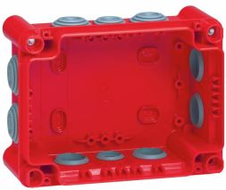 Legrand 092045 Junction box FR FLW 155X110X74 , (red)