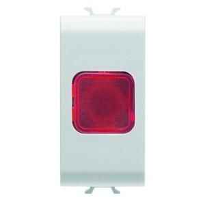 Gewiss GW10623 Red 1M white indicator light