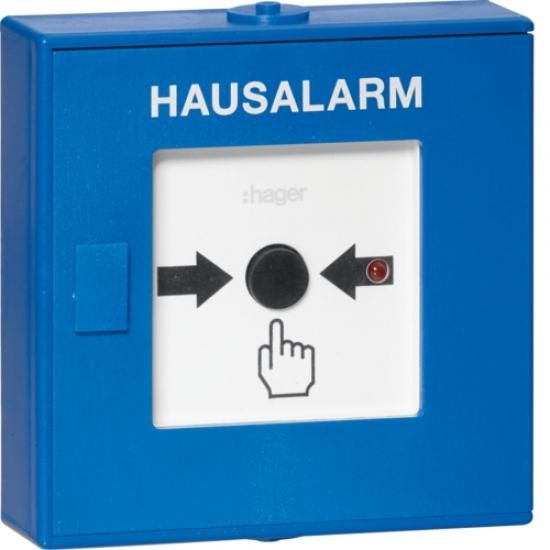Hager TG558A wireless push-button detector home alarm TG55xA