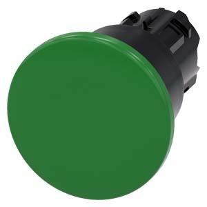 Siemens 3SU1000-1BA40-0AA0 mushroom pushbutton 22mm round green