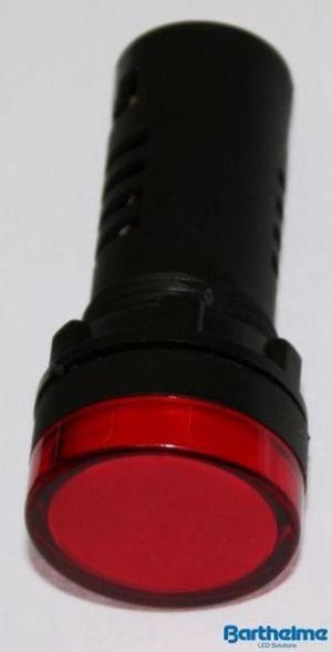 Barthelme 58723011 EBD 22mm IP65 AC/DC 22x64 230V red LED signal light