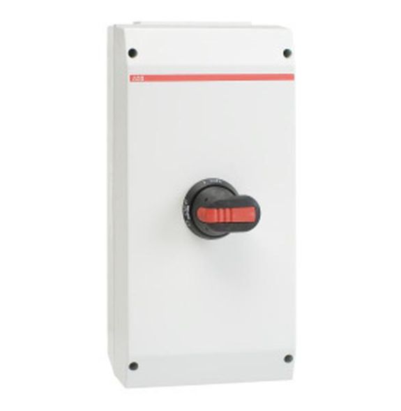 ABB Stotz-Kontakt OTE75T6B, EMC safety switch 6-pole 37 kW 400V with black handle, 1SCA022536R1680