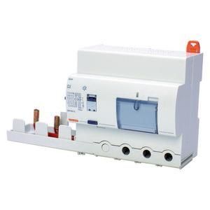 Gewiss GW95480 for an LS switch 125/1A 3P 6TE sel. residual current circuit breaker block