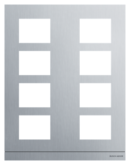 Busch-Jaeger 2TMA220160A0005 41398CF-A-03 Audio 2/4 front panel