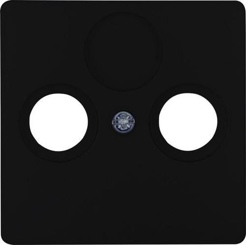 Kopp 334950185 PARIS TV/RF black matt cover