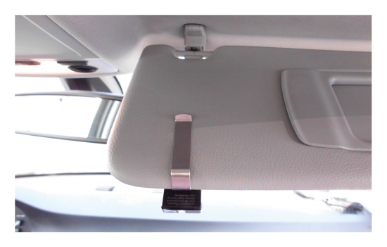 Chamberlain and LiftMaster 041A4060 Car Kit Clip Mount