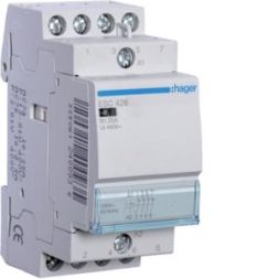 Hager ESC426 contactor 25A 4OE 230V