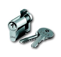 Busch-Jaeger 0520 PZ-VS DIN profile half cylinder, different locking, with 3 keys