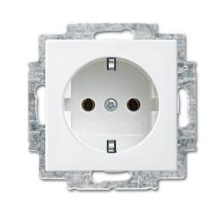 Busch-Jaeger 20 EUC-914 SCHUKO® socket insert alpine white