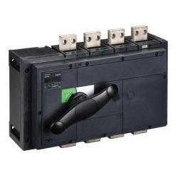 Schneider Electric 31331 INS800 4P with black rotary actuator switch disconnector