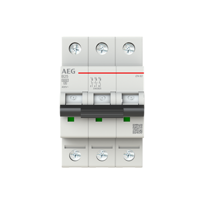 Busch-Jaeger 2CDS253088R0255 Elfaplus 6kA B25A 3P circuit breaker