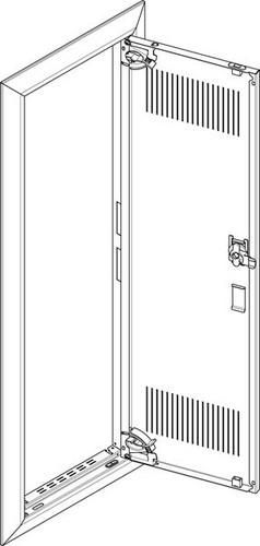 ABN for flush-mounted field distributor 1x6-r. cover frame (GBRU16TL)