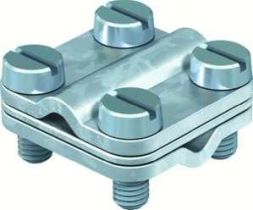 OBO Bettermann 470 4-16 brass clamp branch terminal, 5064015