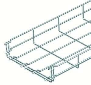 OBO Bettermann GRM 55/500 55x500x3000mm hot-dip galvanized mesh cable tray, 6001432