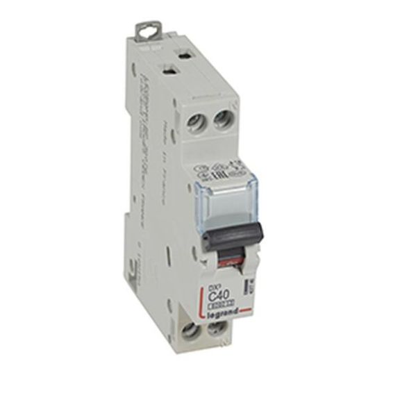 Legrand 407746 Circuit breaker DX3 C40A 1P+N 6KA 1M