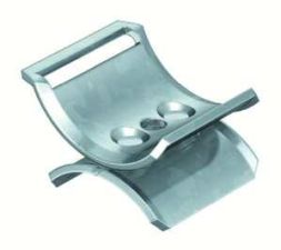 OBO Bettermann 2058/2 M 12-16mm FT metal double trough, 1199714