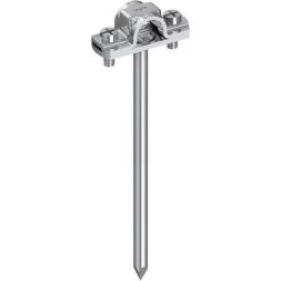 Pröpster 110 046 St/tZn D:16mm with loose pin L:100mm rod holder