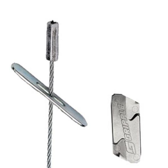 GRIPPLE INOX21SP HF Classic No.2 a.ES with cross anchor 1M rope suspension