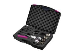 RITTAL 4055080 Hand hydraulic punch set including 5 sheet metal punches M16-M40