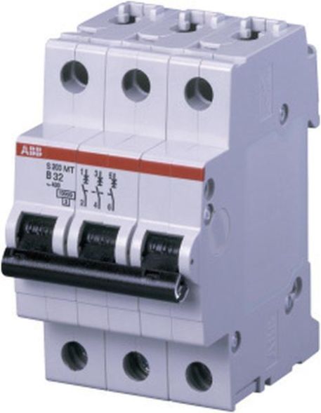 ABB Stotz-Kontakt S203MT-D32 10kA 32A 3-pole circuit breaker, 2CDS273006R0321