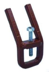 PROTEC.class 05101262 Ladders PHFA (PU1 = 2 pcs.) Holding finger anthracite