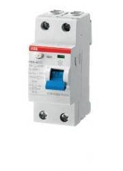 ABB Stotz-Kontakt F202 A-100/0.03 110V, F202A-100/0.03 FI switch type A 110V RCCB, 2P, 100A, 30mA, for 110V AC mains, 2CSF202199R1100