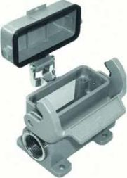 Harting 19200100290 HAN 10A-asg2-LB-M20 socket housing