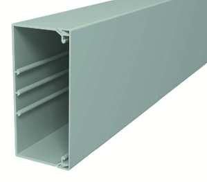 OBO Bettermann WDK 60130 60x130 stone grey wall and ceiling duct, 6022022