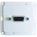 Hochköpper 00942591 COMPACTA VGA connector pure white cover