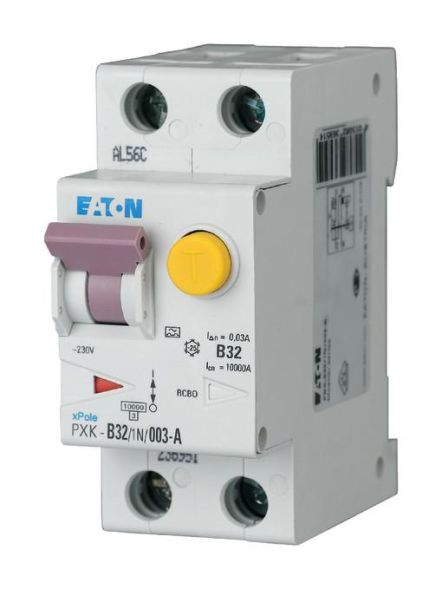 Eaton 193552 PXK-B32/1N/03-F B32A 300mA 1p+N RCD/MCB switch