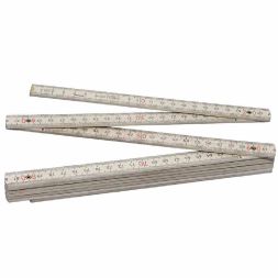 IRONSIDE 150061 Wooden folding ruler 2m