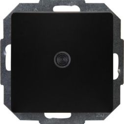 Kopp 651374082 PARIS with lighting black matt button