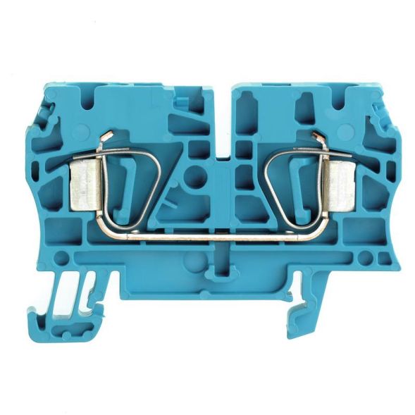 Weidmüller 1632060000 ZDU 4 BL blue feed-through terminal block